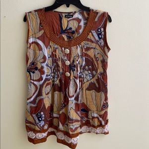 Floral pattern blouse